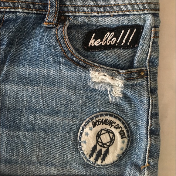 Denim Short Shorts - Picture 7 of 11